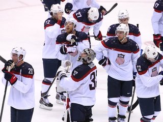 US men fall short in bronze medal hockey game